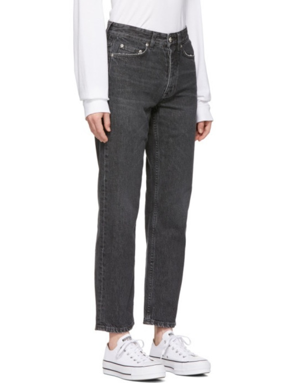 Won Hundred Black Pearl Jeans 90s Mom Fit